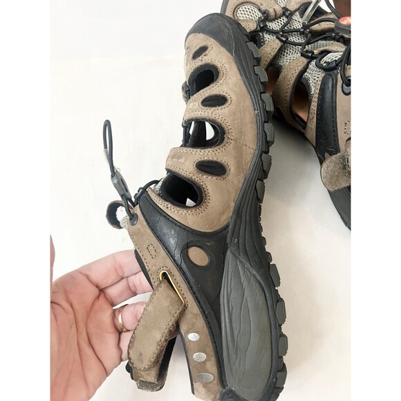 Merrell Chameleon Hex Kangaroo Vibram  performance shoes Sandals 11.5 46 Leather - Picture 2 of 8